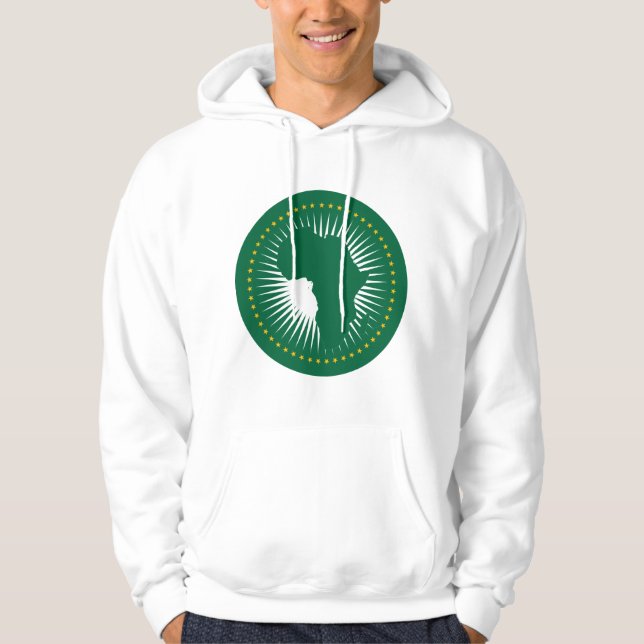 Sudadera Camiseta de la bandera africana (Anverso)