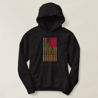 Sudadera Camiseta de la bandera afroamericana