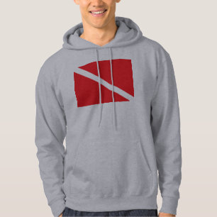 Sudadera Camiseta de la bandera de la zambullida del EQUIPO