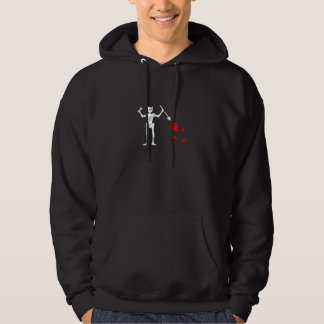 Sudadera Camiseta de la bandera de pirata de Blackbeard
