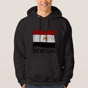 Sudadera Camiseta de la bandera egipcia