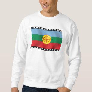Sudadera Camiseta de la bandera mapuche