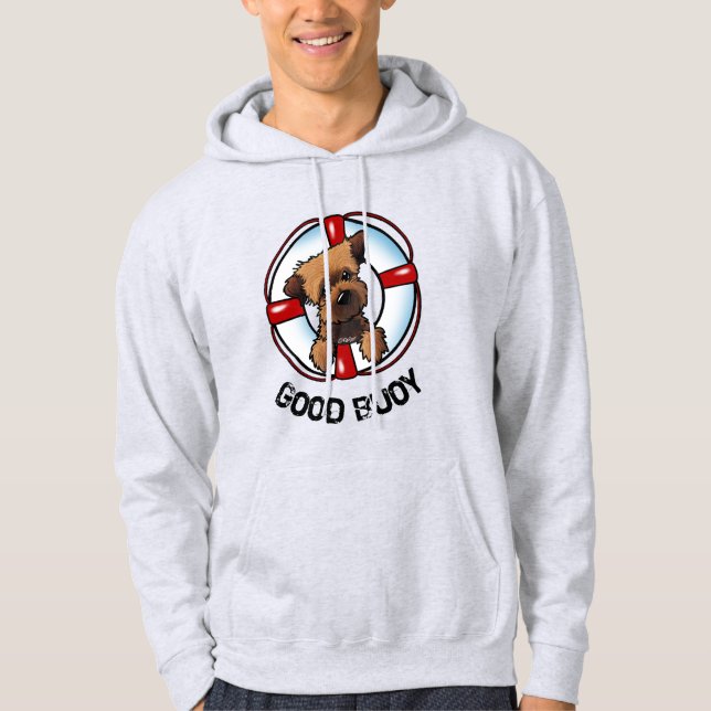 Sudadera Camiseta de la boya de la boya de rescate del terr (Anverso)