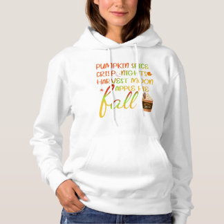 Sudadera camiseta de la caída mágica de la luna de cosecha