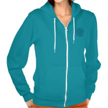 Camiseta de la cremallera de las mujeres con el