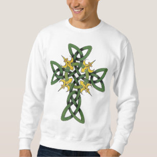 Sudadera Camiseta de la cruz céltica