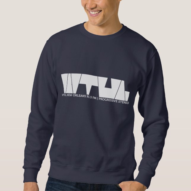 Sudadera Camiseta de la estación de radio de WTUL (Anverso)