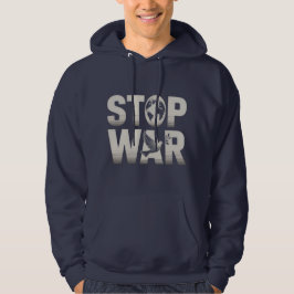 Sudadera Camiseta de la fuerza de la paz "STOP WAR"