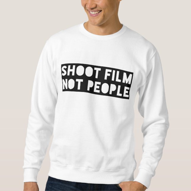 Sudadera Camiseta de la gente de la película del (Anverso)