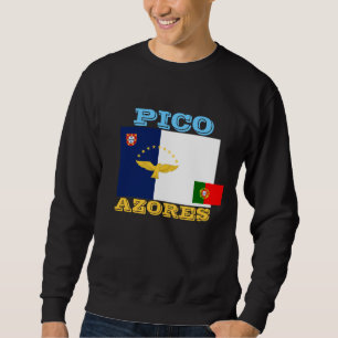 Sudadera Camiseta de la isla de Azores Pico