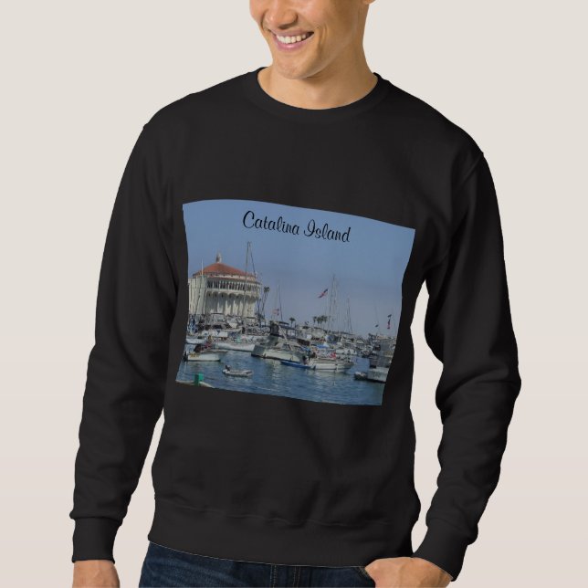 Sudadera Camiseta de la isla de Catalina (Anverso)