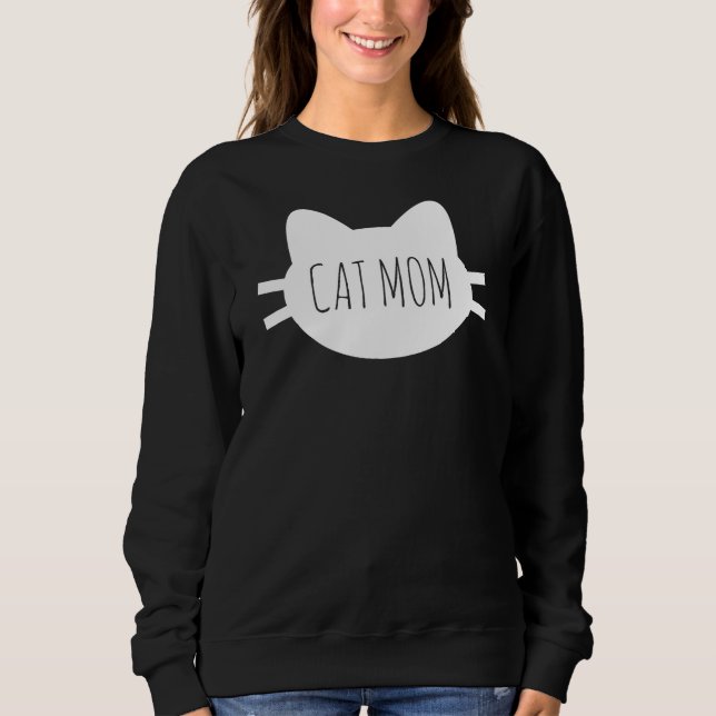Sudadera "Camiseta de la MAMÁ del CAT" (Anverso)