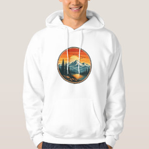 Sudadera Camiseta de la Naturaleza de la Puesta del Sol en