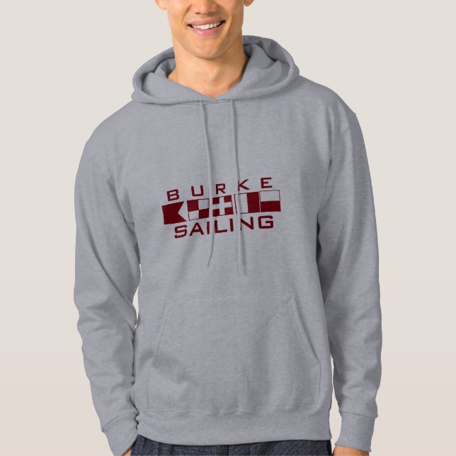Sudadera Camiseta de la navegación de Burke (Anverso)