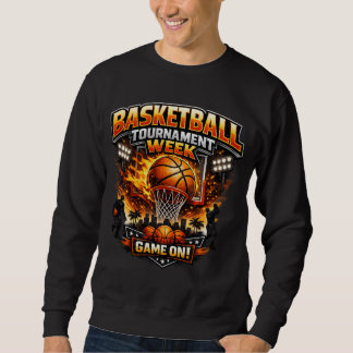 Sudadera Camiseta de la Semana del Torneo de Baloncesto