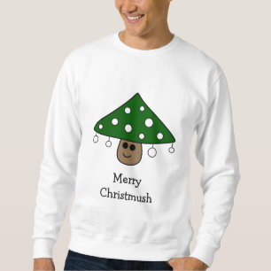 Sudadera Camiseta de la seta del árbol de navidad