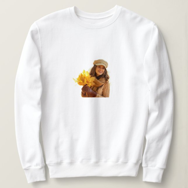 Sudadera Camiseta de la temporada de otoño (Anverso del diseño)