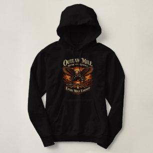 Sudadera Camiseta de la tienda de motocicletas Outlaw Mile