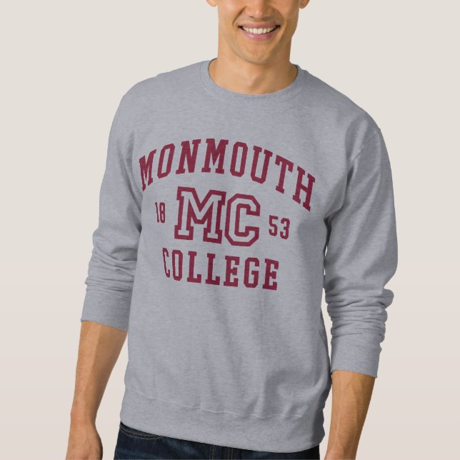 Sudadera Camiseta de la universidad de Monmouth (Anverso)