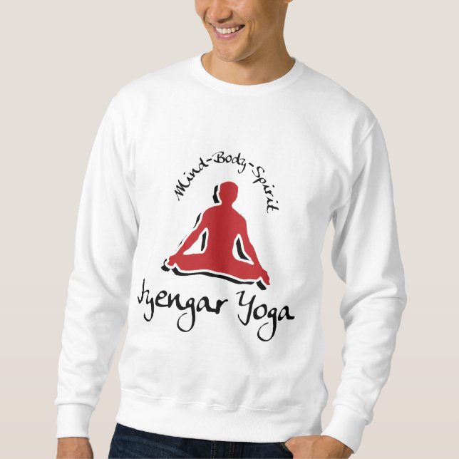 Sudadera Camiseta de la yoga de Iyengar (Anverso)