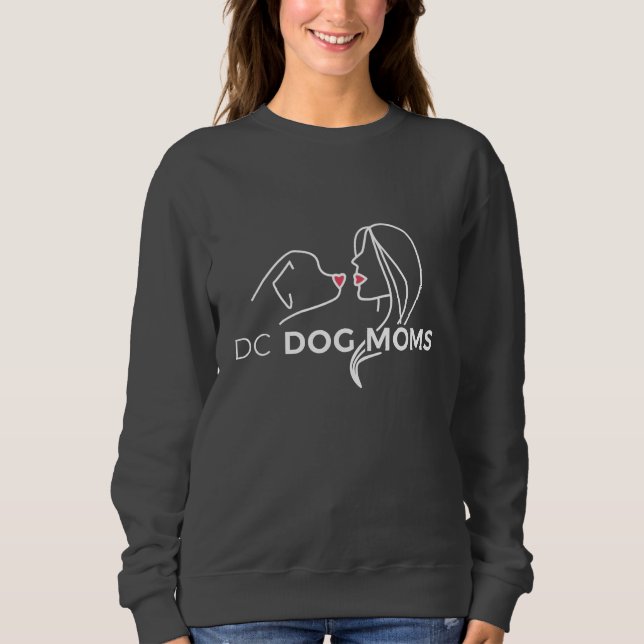 Sudadera Camiseta de las mamáes del perro de DC - gris (Anverso)