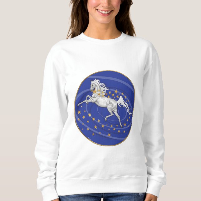 Sudadera Camiseta de las mujeres Starry Mare (Anverso)