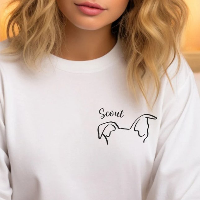 Sudadera Camiseta de las orejas del perro, papá de la mario (Subido por el creador)
