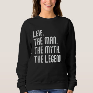 Sudadera Camiseta de Leif Hombre Mito Leyenda Regalos para