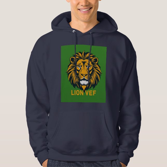 Sudadera Camiseta de león (Anverso)