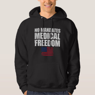 Sudadera Camiseta de Libertad Médica Bandera de EE. UU. Lib