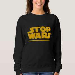 Sudadera Camiseta de Logo Parodia de Stop Wars