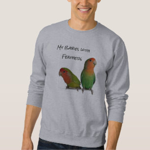 Sudadera Camiseta de los bebés del loro