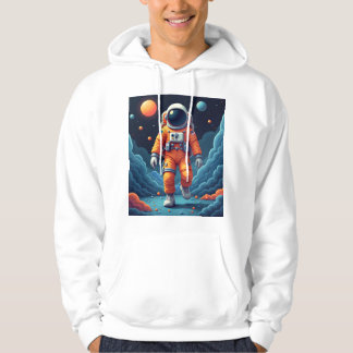 Sudadera Camiseta de los hombres de Spaceman con manchas