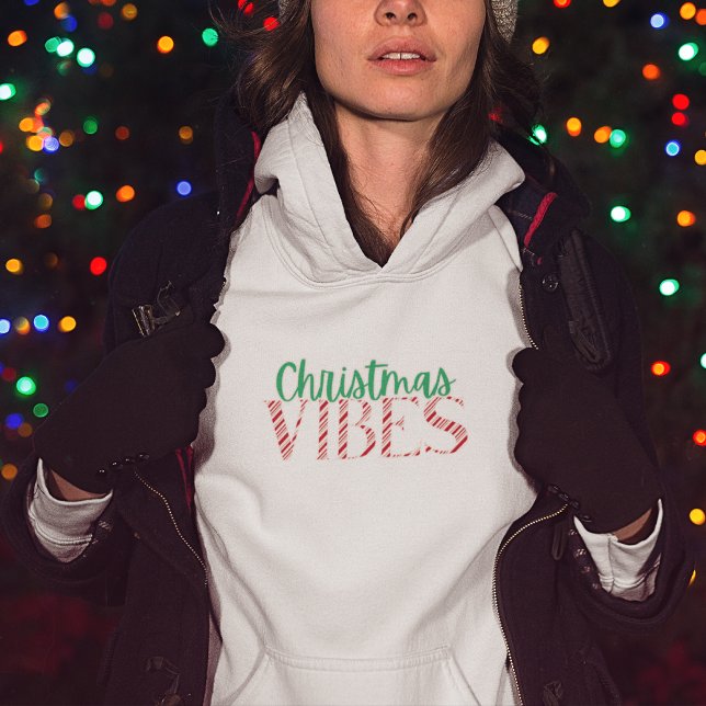 Sudadera Camiseta de los Navidades modernos de Candy Cane (Subido por el creador)