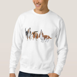 Sudadera Camiseta de los perros de afloramiento del grito