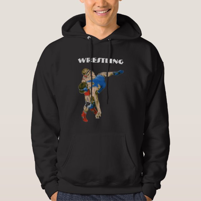 Sudadera Camiseta de lucha (Anverso)