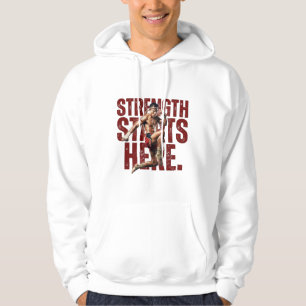 Sudadera Camiseta de luchador de Muay Thai donde la fuerza