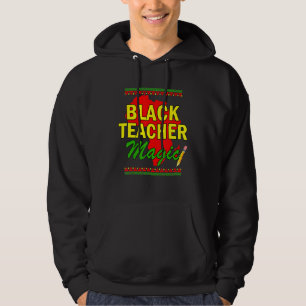 Sudadera Camiseta de magia de maestro negro Historia negra