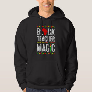 Sudadera Camiseta de magia de maestro negro Mes de la histo