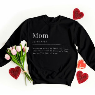 Sudadera Camiseta de mamá divertida y brillante - Definició