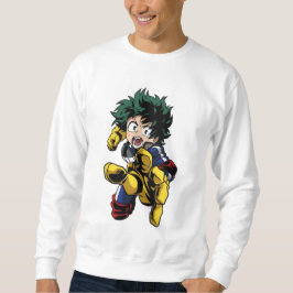 Sudadera Camiseta de manga completa para niños de anime pre