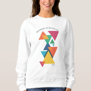 Sudadera Camiseta de manga larga de arte geométrico ADOM