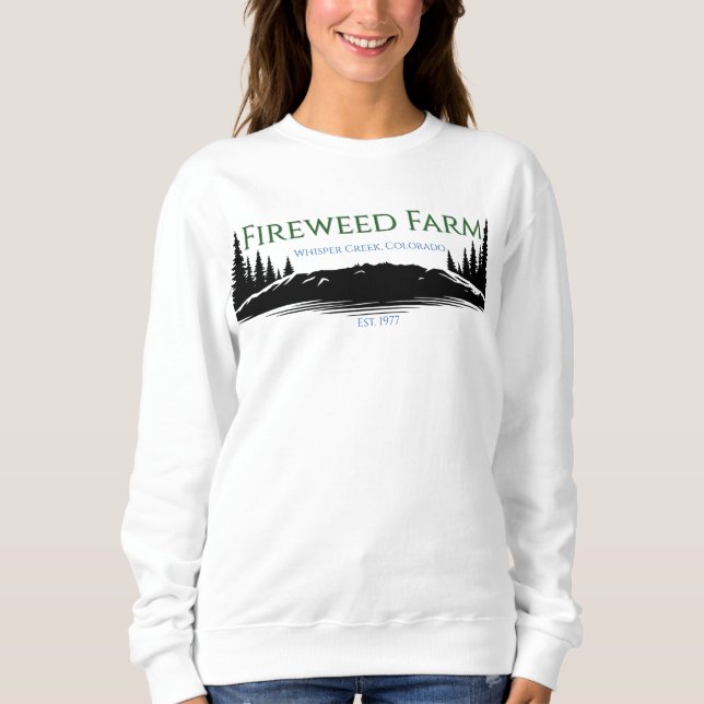 Sudadera Camiseta de manga larga para mujeres de la granja  (Anverso)