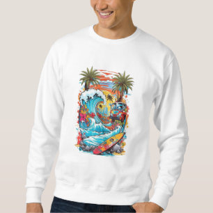 Sudadera Camiseta de mano completa Diseño cómodo y elegan