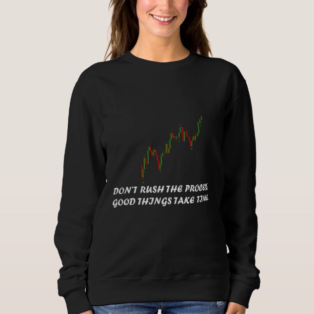 Sudadera Camiseta de mentalidad de Forex (Anverso)