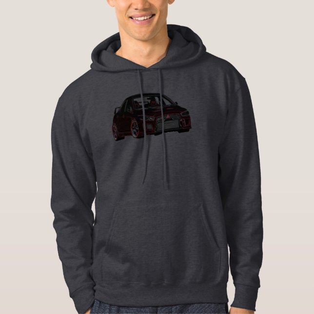 Sudadera Camiseta de Mitsubishi Evo (Anverso)