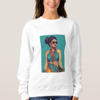 Sudadera Camiseta de moda femenina Rajsthan Clothing & Shoe