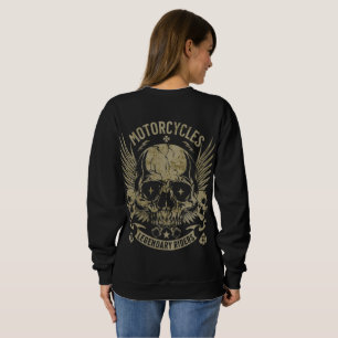 Sudadera Camiseta de Motocicleta Cráneo de Jinetes Legendar