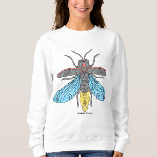 Sudadera Camiseta de mujer (blanca) - Luciérnaga