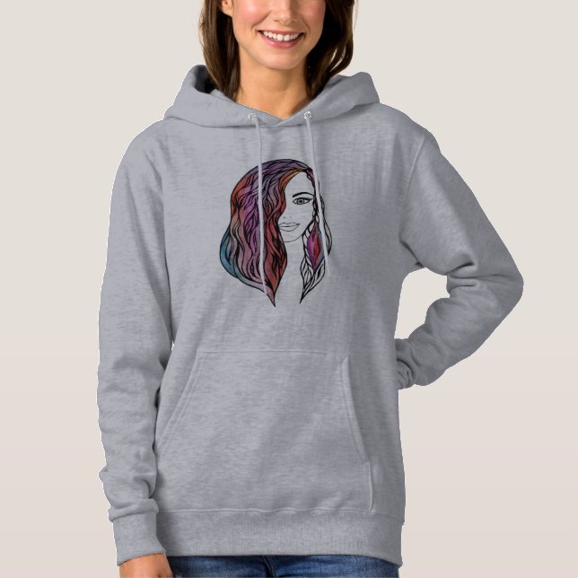 Sudadera Camiseta de mujer con una foto (Anverso)